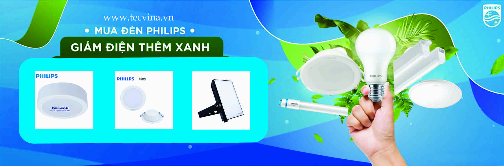 Chiếu sáng Philips tại Nghệ An